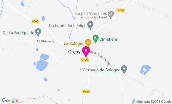 Localisation Restaurant  Le Refuge