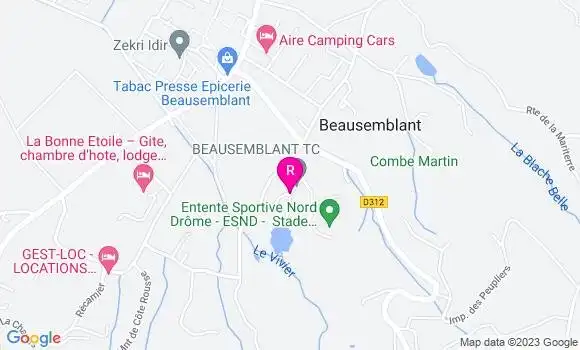 Localisation Restaurant  Le Relais des Mailles