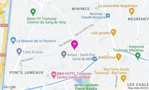 Localisation Restaurant  Le Bidule