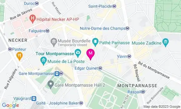Localisation Restaurant  La Cerisaie