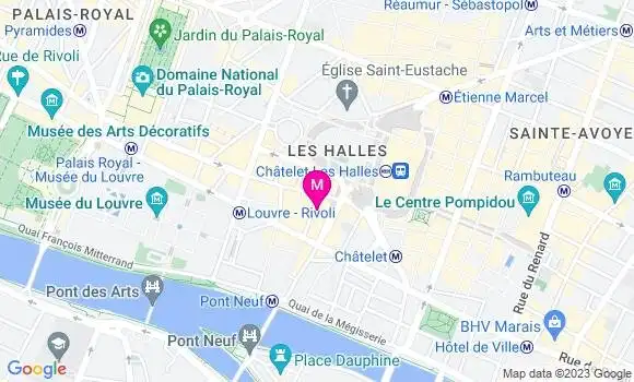 Localisation Restaurant Bar Le N