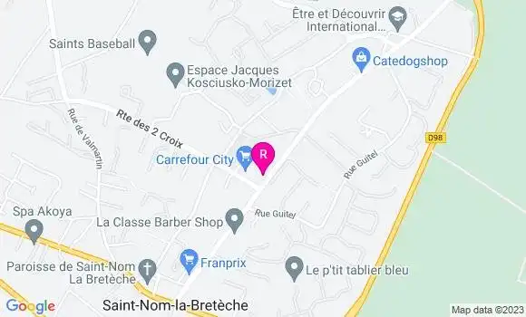 Localisation Restaurant  L
