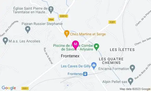 Localisation Restaurant Savoyard Auberge Savoyarde