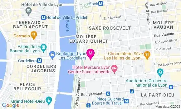 Localisation Restaurant  La Table de Flo