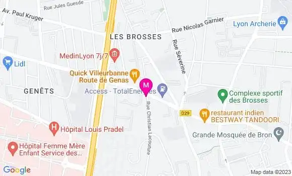 Localisation Crêperie Le Sarazin