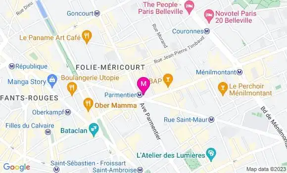 Localisation Restaurant  Les Anémones