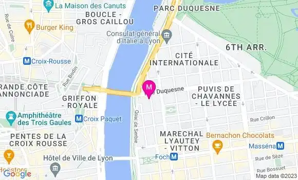 Localisation Restaurant  Steff