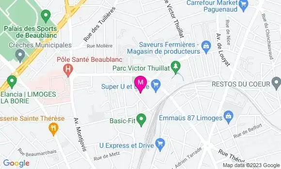 Localisation Restaurant  Resto Labussière