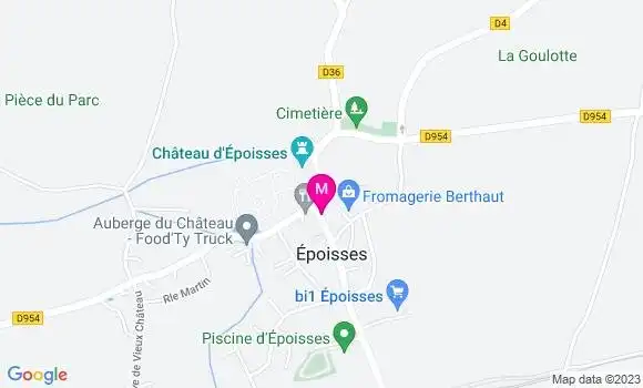 Localisation Restaurant  La Pomme d