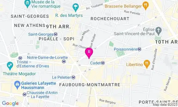 Localisation Restaurant  Chez Orange