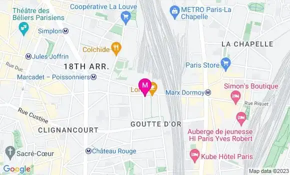 Localisation Restaurant Africain La Forêt Noire