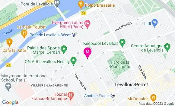 Localisation Restaurant  Les Délices du Kashmir