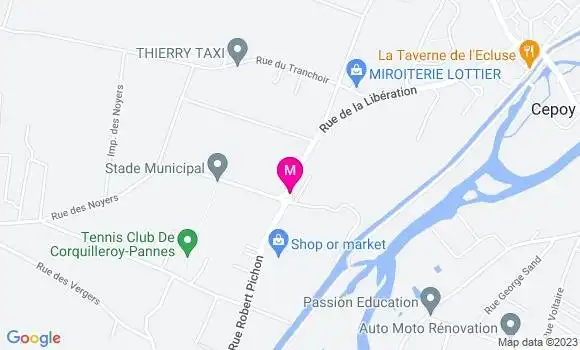 Localisation Restaurant  Le Paille en Queue
