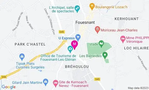 Localisation Restaurant  La Longère