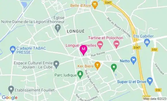 Localisation Restaurant  Au Grain d
