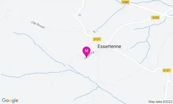 Localisation Auberge d