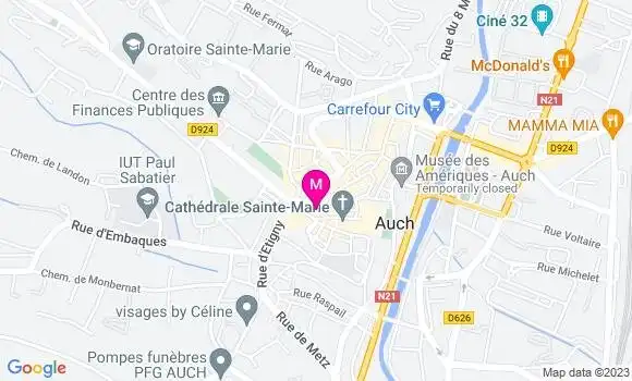 Localisation Brasserie Le France