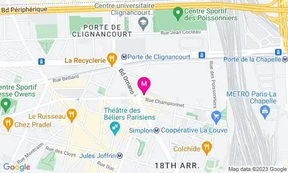 Localisation Restaurant Africain Evasion