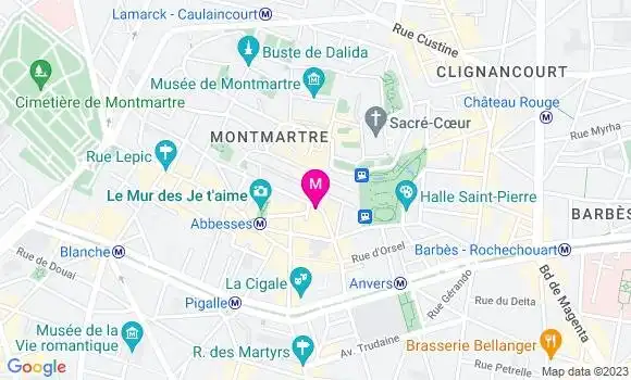 Localisation Restaurant  Le Jardin d