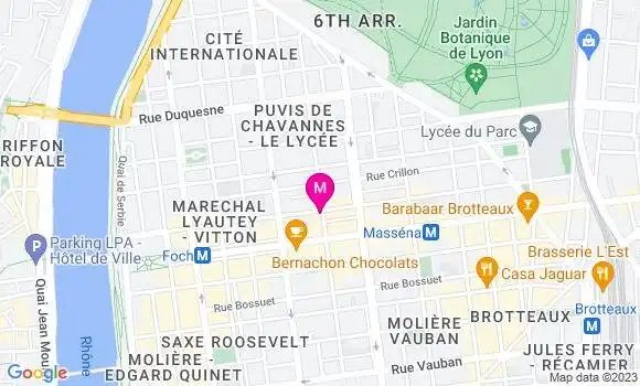 Localisation Restaurant Bar Le Paddock
