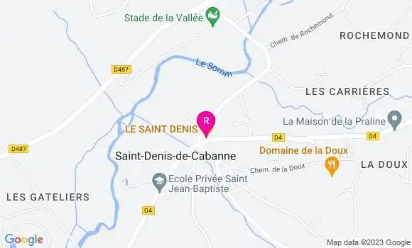 Localisation Restaurant  Le Saint Denis
