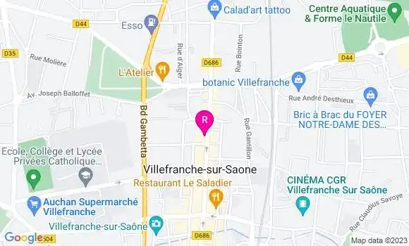 Localisation Restaurant  Sur le Pouce
