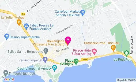 Localisation Restaurant  Le Ciselin