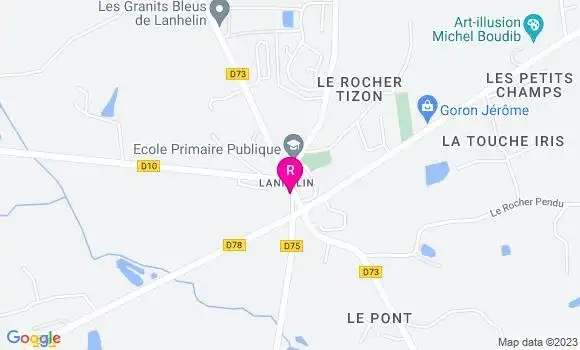Localisation Restaurant Bar Ferrard Benoît