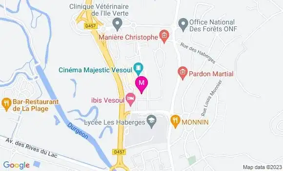 Localisation Restaurant  La Pataterie