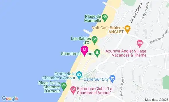 Localisation Restaurant  Les Sables d