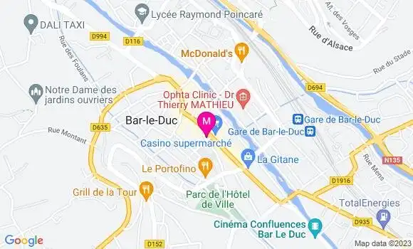Localisation Paus