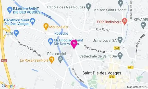 Localisation Restaurant  L