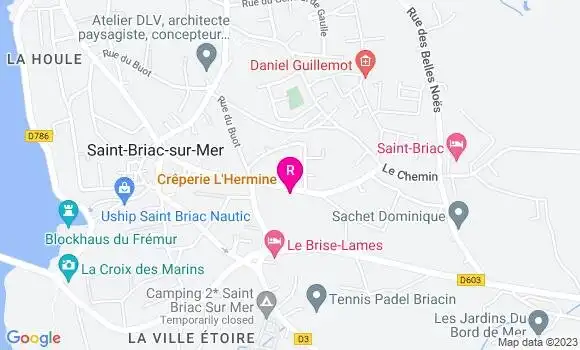 Localisation Crêperie L