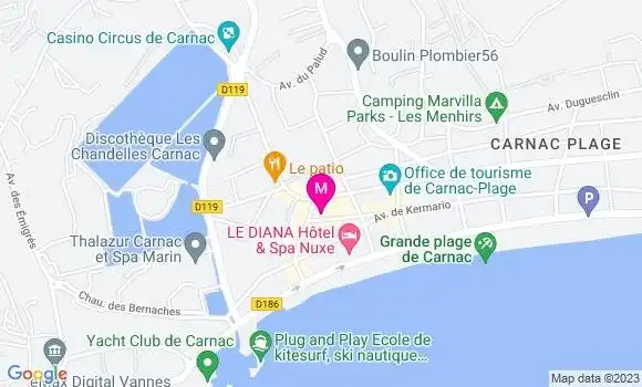 Localisation Restaurant  Le Baobab