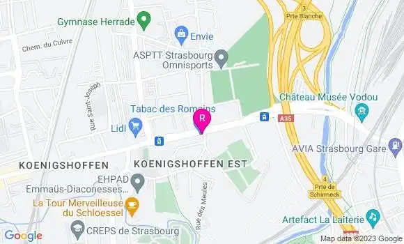 Localisation Restaurant  Au Poilu