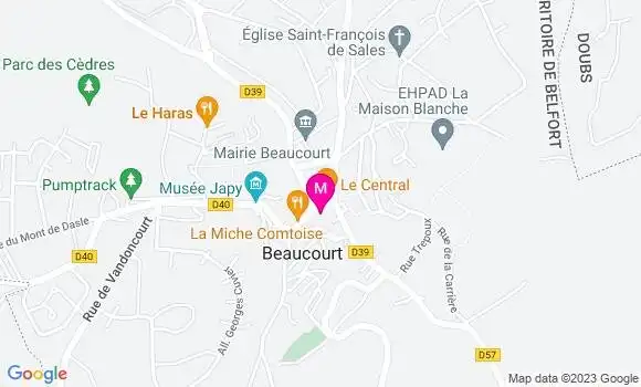 Localisation Restaurant  Le Royal