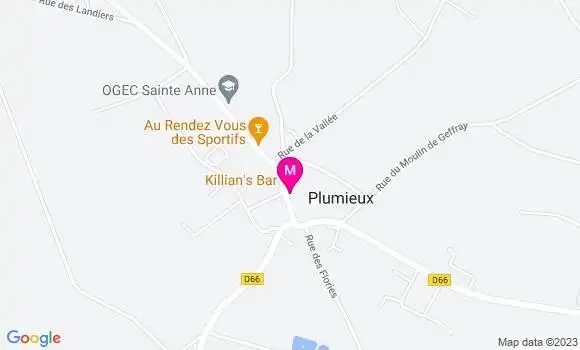 Localisation Restaurant Bar Killian