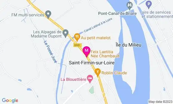 Localisation Restaurant  L