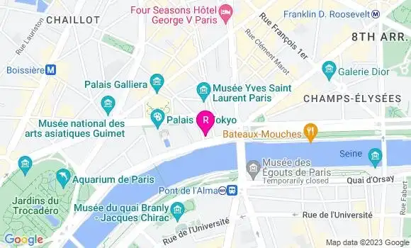 Localisation Restaurant Gastronomique 6 New York