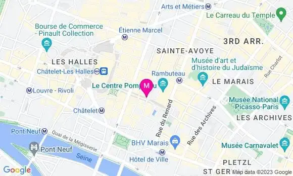 Localisation Restaurant  Le Parvis 2