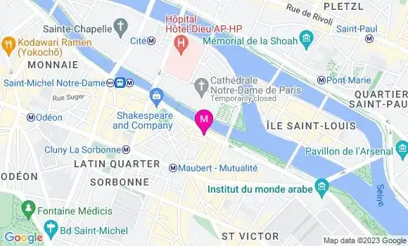 Localisation Restaurant Bar Le Montebello