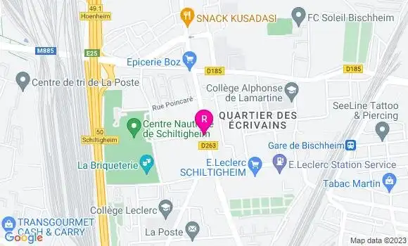 Localisation Restaurant  Aux Tuileries