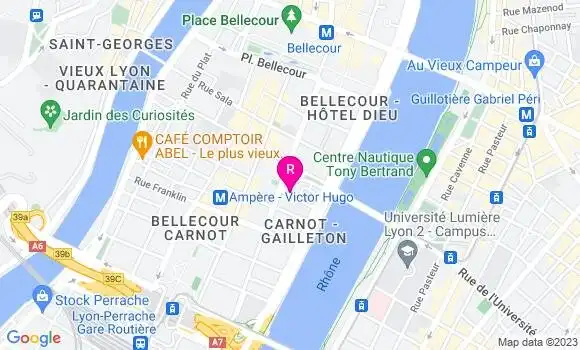 Localisation Restaurant  Bouchon Thomas