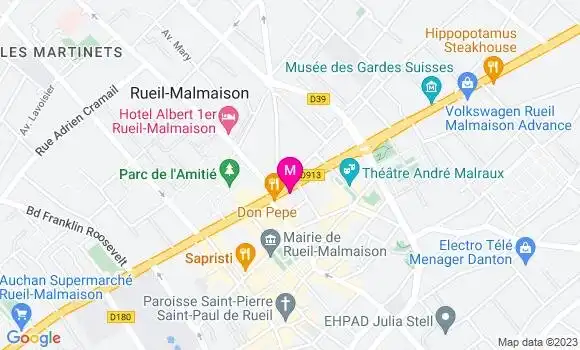 Localisation Restaurant  L