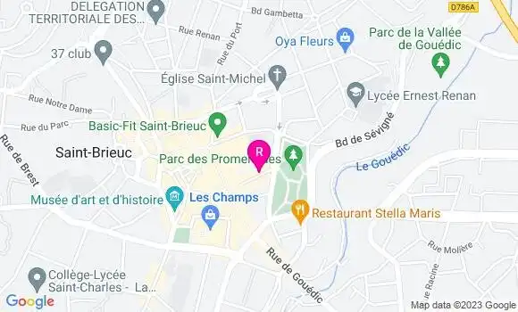 Localisation Restaurant  Esprit de Famille