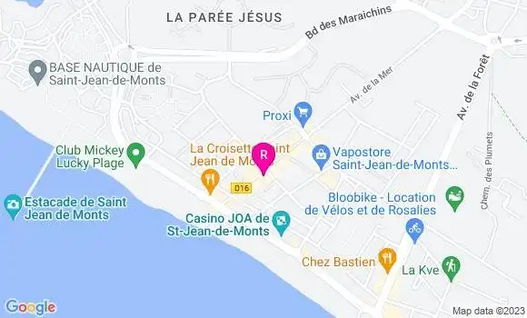 Localisation Restaurant  L