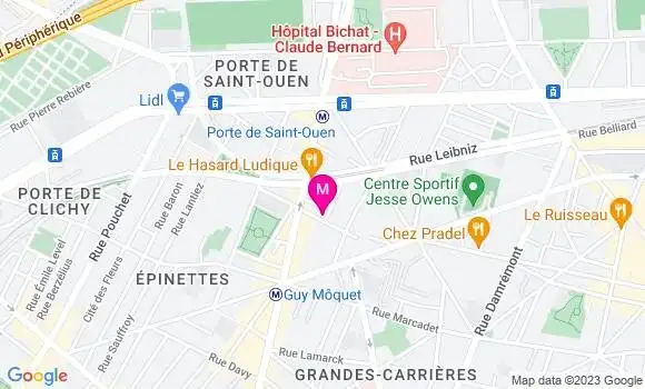 Localisation Restaurant  Lagille