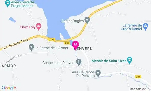 Localisation Pizzeria Al Dente