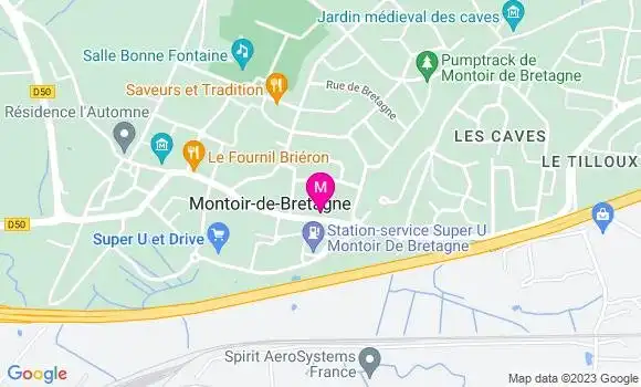 Localisation Restaurant  L