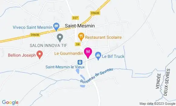 Localisation Restaurant  Le Gourmandin